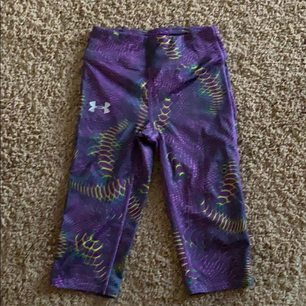 Under Armour Girls Capri Leggings